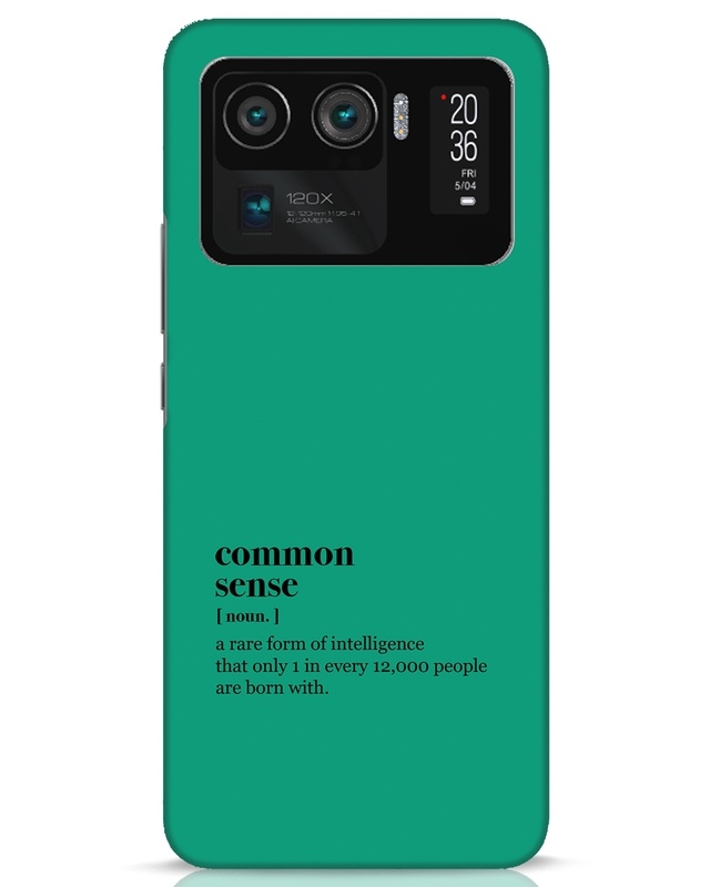 Shop Common Sense Designer Hard Cover for Mi 11 Ultra-Front