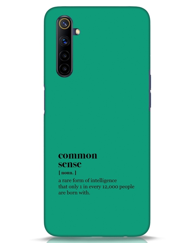 Shop Common Sense Designer Hard Cover for Realme 6i-Front