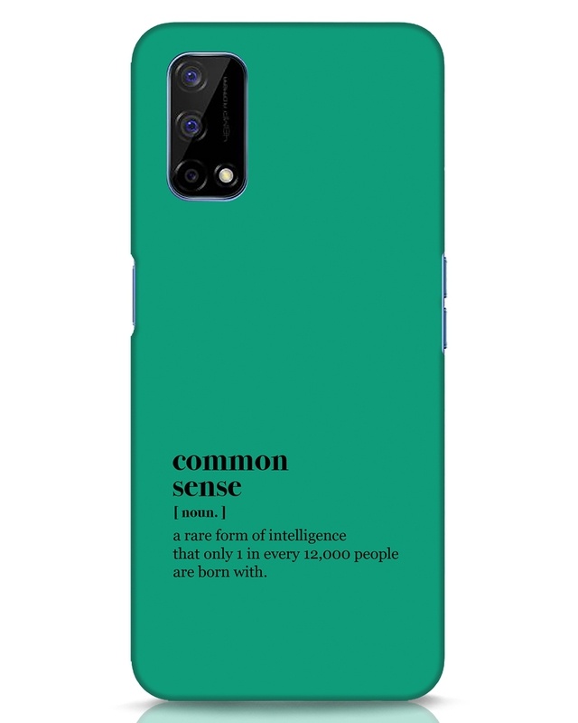 Shop Common Sense Designer Hard Cover for Realme Narzo 30 Pro-Front