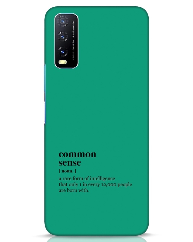 Shop Common Sense Designer Hard Cover for Vivo Y20-Front