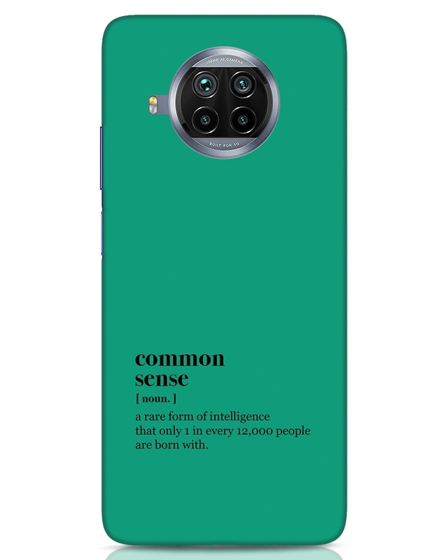 Shop Common Sense Designer Hard Cover for Xiaomi Mi 10i 5G-Front