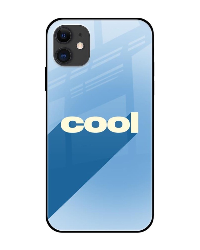 Shop Cool Premium Glass Cover for Apple iPhone 12-Front