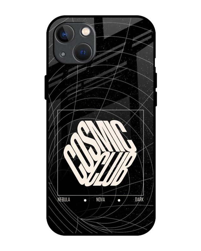 Shop Cosmic Club Premium Glass Cover for Apple iPhone 13-Front