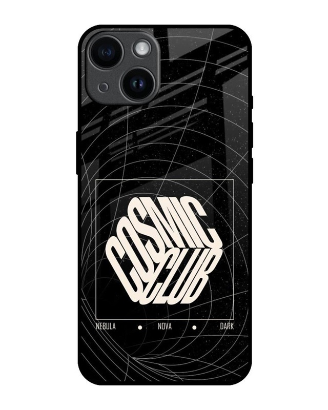 Shop Cosmic Club Premium Glass Cover for Apple iPhone 14-Front