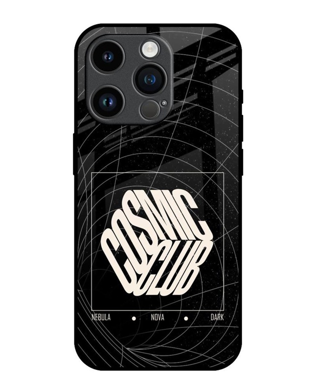 Shop Cosmic Club Premium Glass Cover for Apple iPhone 14 Pro-Front