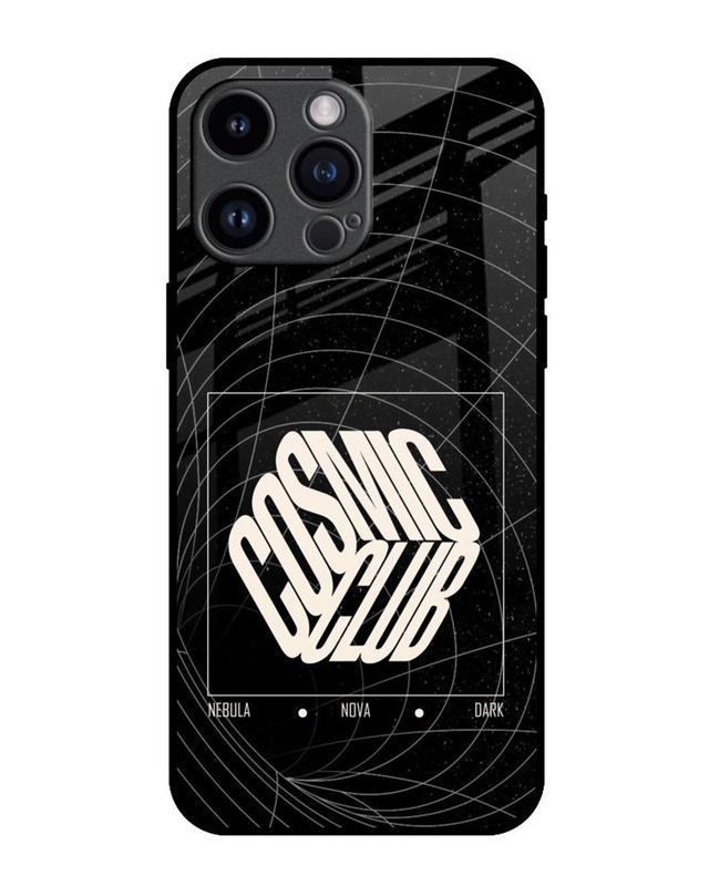 Shop Cosmic Club Premium Glass Cover for Apple iPhone 14 Pro Max-Front