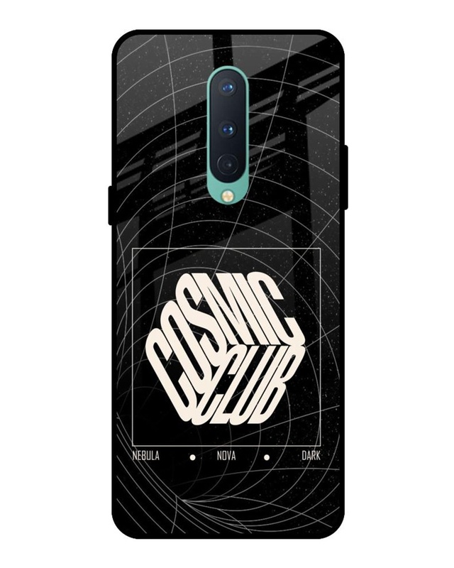 Cosmic Club Premium Glass Cover for OnePlus 8