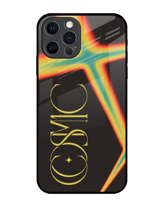 Shop Cosmic Premium Glass Cover for Apple iPhone 12 Pro-Front