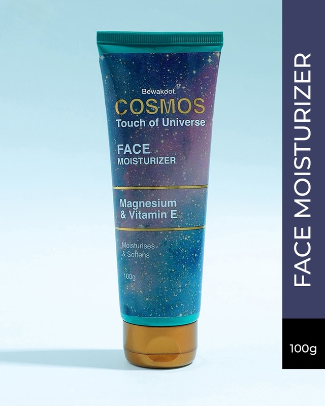 Shop COSMOS Face Moisturiser by Bewakoof with Magnesium & Vitamin E 100g-Front