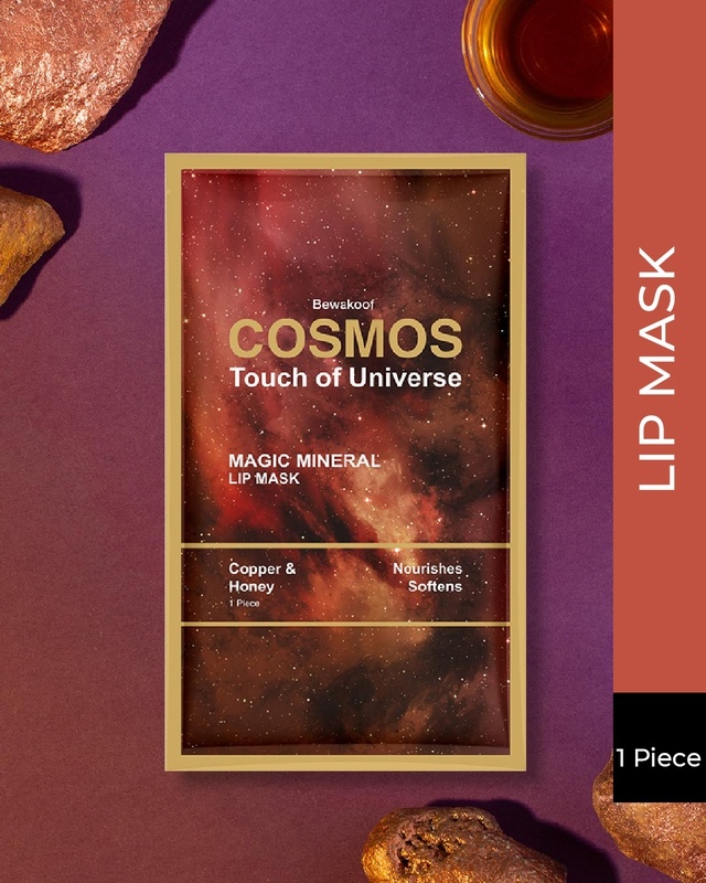 Shop COSMOS Magic Mineral Lip Mask by Bewakoof with Copper & Honey-Front