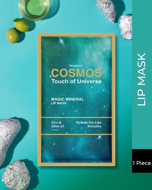 Shop COSMOS Magic Mineral Lip Mask by Bewakoof with Zinc & Olive Oil-Front
