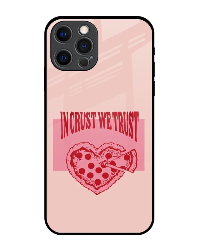 Crust We Trust Premium Glass Cover for Apple iPhone 12 Pro