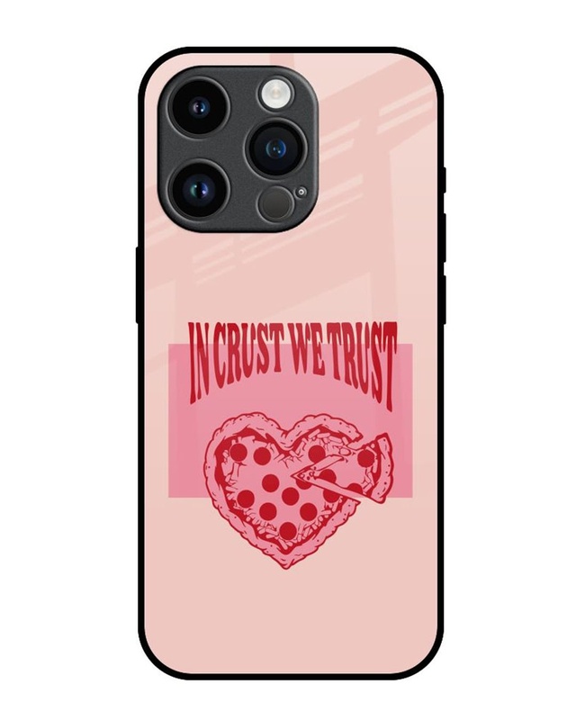 Crust We Trust Premium Glass Cover for Apple iPhone 14 Pro