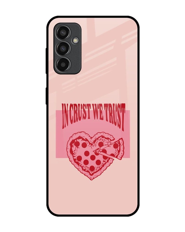 Crust We Trust Premium Glass Cover for Samsung Galaxy M13