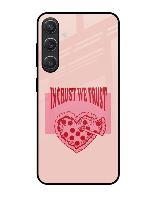 Crust We Trust Premium Glass Cover for Samsung Galaxy S25 5G