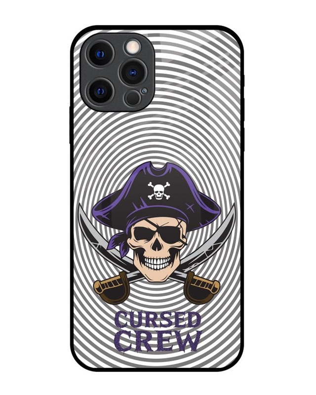 Shop Cursed Crew Premium Glass Cover for Apple iPhone 12 Pro-Front