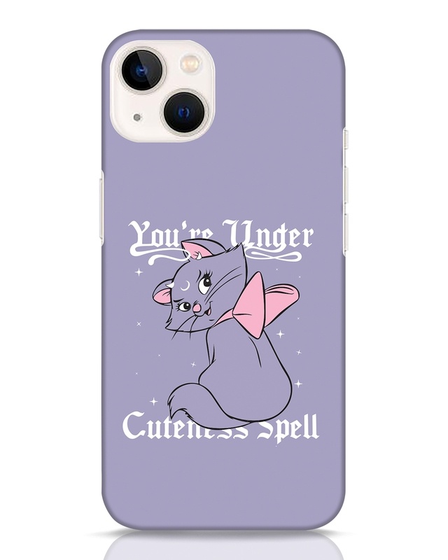 Shop Cuteness Spell Designer Hard Cover for iPhone 13-Front