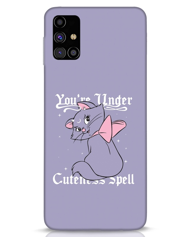 Shop Cuteness Spell Designer Hard Cover for Samsung Galaxy M31s-Front