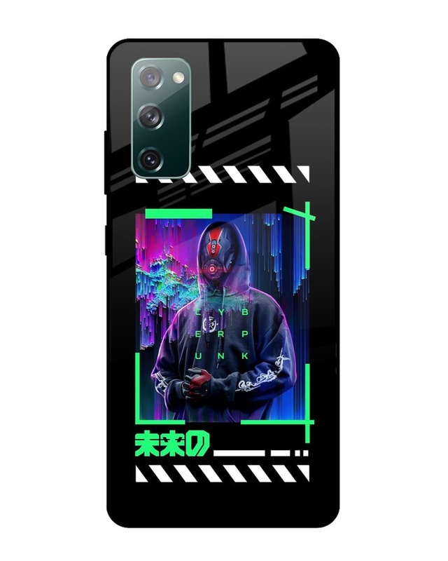 Shop Cyber Punk Premium Glass Case for Samsung Galaxy S20 FE (Shock Proof, Scratch Resistant)-Front