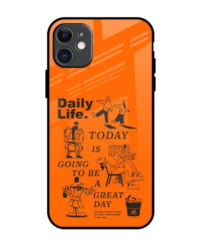 Shop Daily Life Premium Glass Cover for Apple iPhone 11-Front