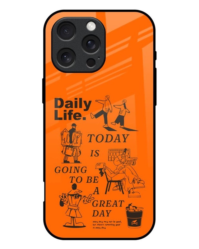 Daily Life Premium Glass Cover for Apple iPhone 16 Pro Max