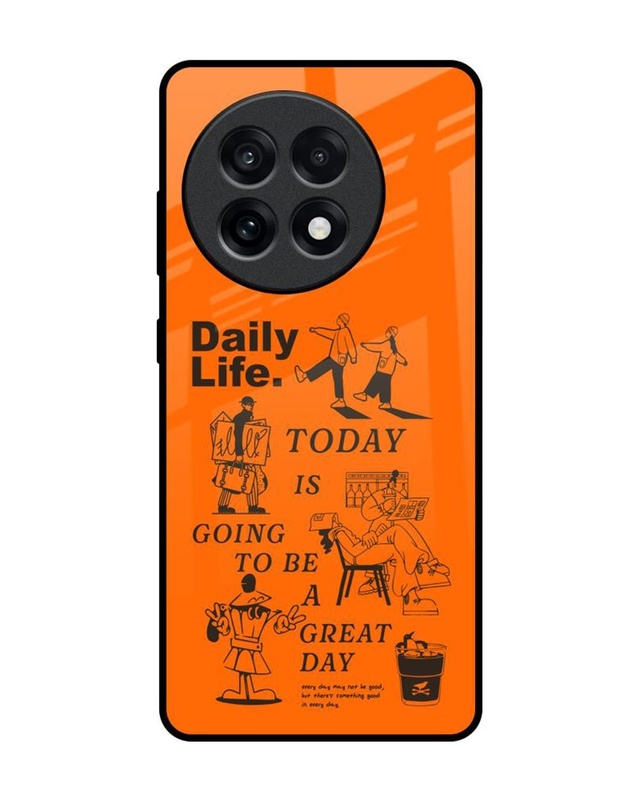 Daily Life Premium Glass Cover for OnePlus 13R 5G