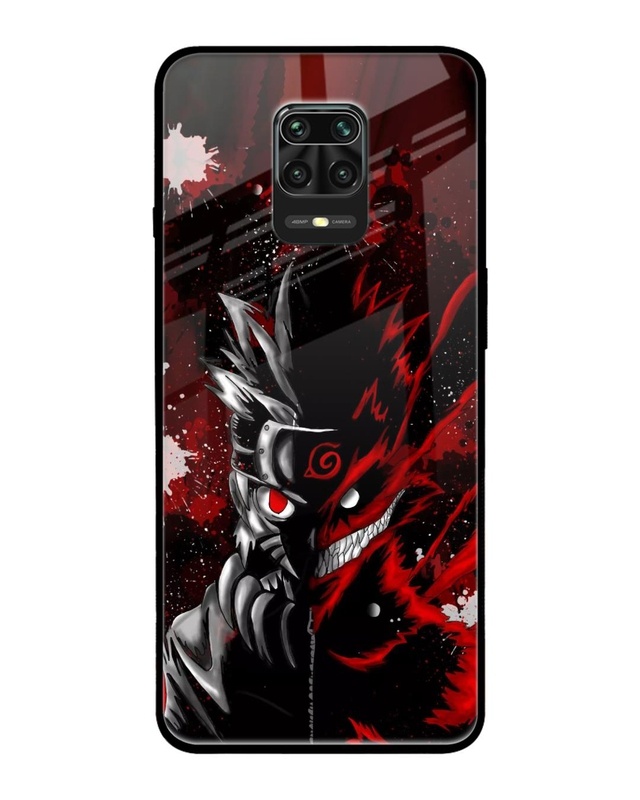 Shop Dark Character Premium Glass Case for Redmi Note 9 Pro Max (Shock Proof,Scratch Resistant)-Front