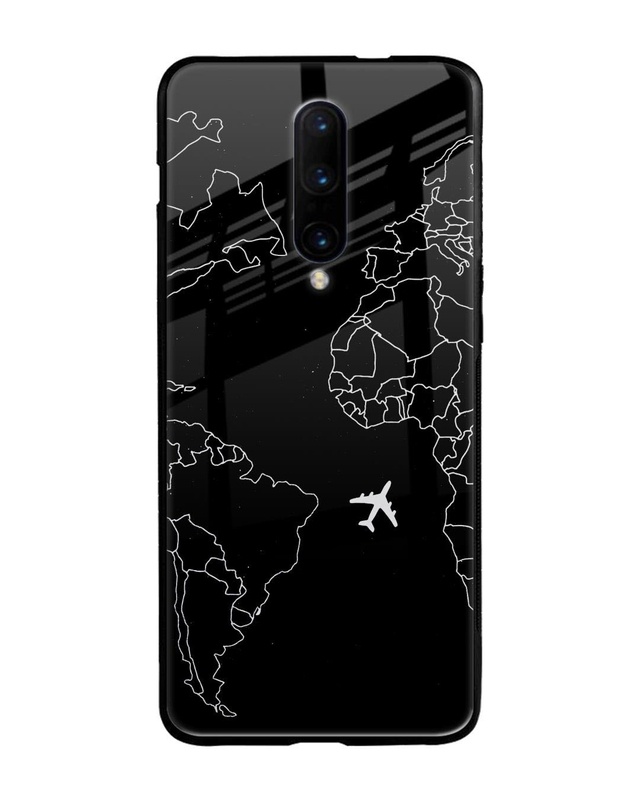 Shop Dark Fly Premium Glass Case for OnePlus 7 Pro (Shock Proof, Scratch Resistant)-Front