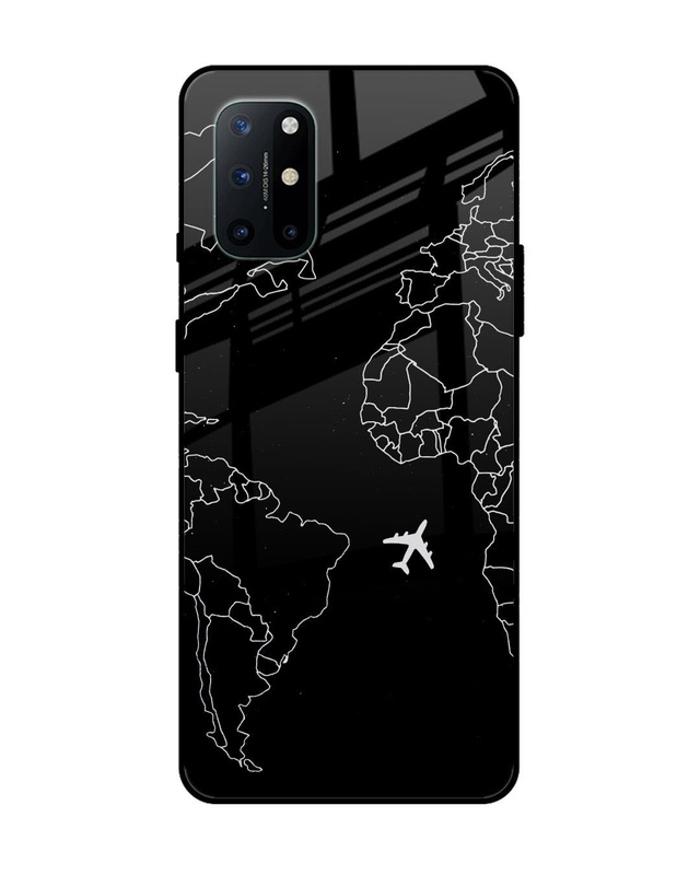 Shop Dark Fly Premium Glass Case for OnePlus 8T (Shock Proof, Scratch Resistant)-Front