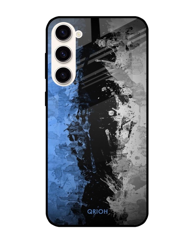 Shop Dark Grunge Premium Glass Case for Samsung Galaxy S23 Plus 5G (Shock Proof, Scratch Resistant)-Front
