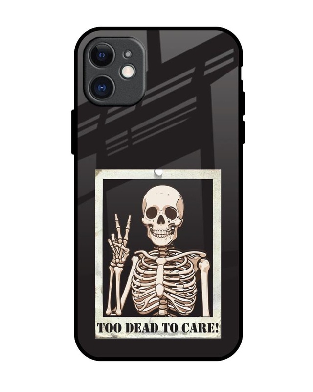 Shop Dead Mood Premium Glass Cover for Apple iPhone 11-Front