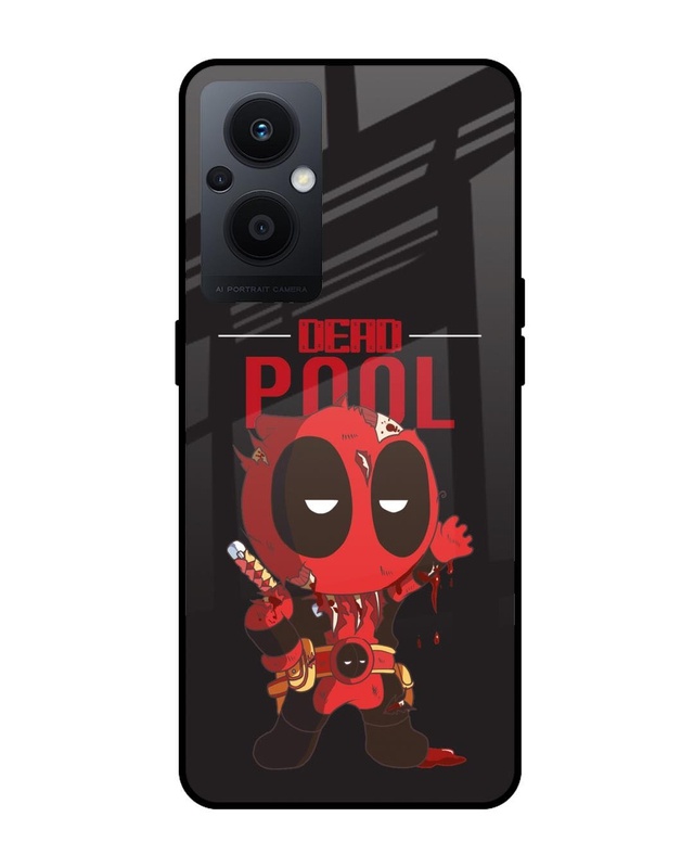 Deadpool Premium Glass Cover for Oppo F21 Pro 5G