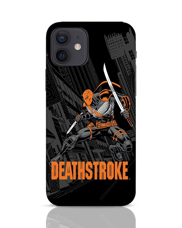 Shop Deathstroke Designer Hard Cover for Apple iPhone 12-Front