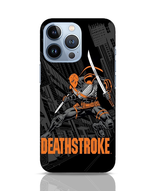 Shop Deathstroke Designer Hard Cover for Apple iPhone 13 Pro-Front