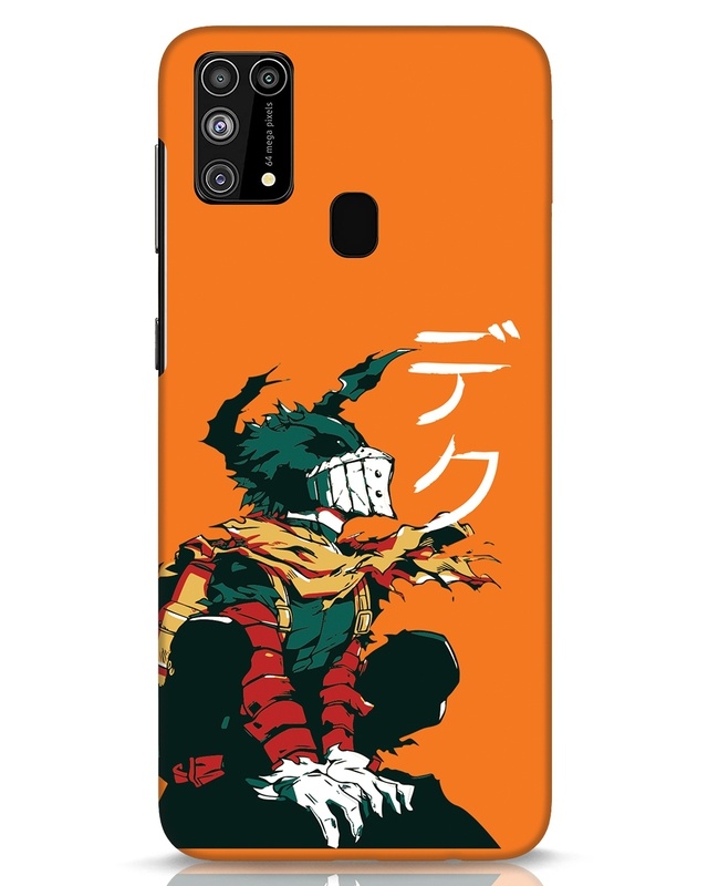 Shop Deku Designer Hard Cover for Samsung Galaxy M31-Front