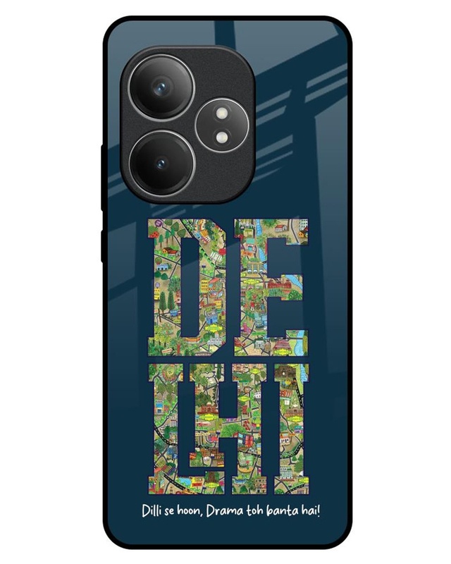 Delhi Diaries Premium Glass Cover for Realme GT 6 5G