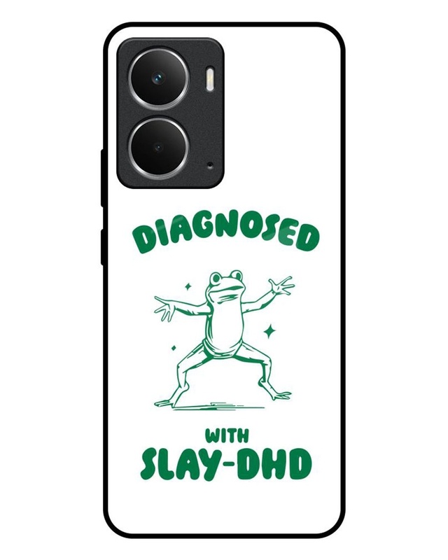 Diagnosed With Slay-DHD Premium Glass Cover for Realme P3 5G