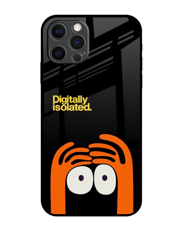 Shop Digitally Isolated Premium Glass Cover for Apple iPhone 12 Pro Max-Front