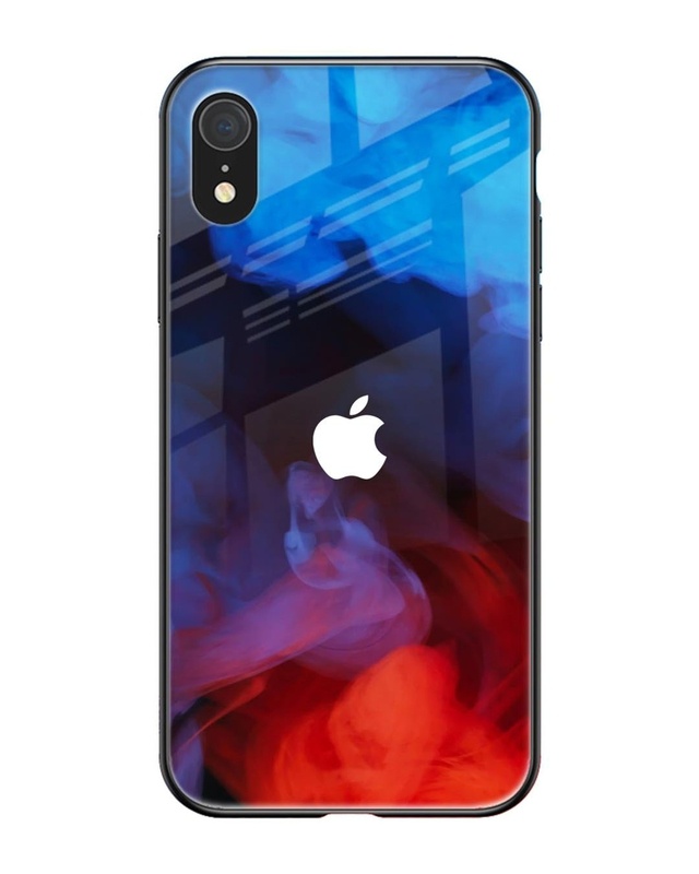 Shop Dim Smoke Premium Glass Case for Apple iPhone XR(Shock Proof, Scratch Resistant)-Front