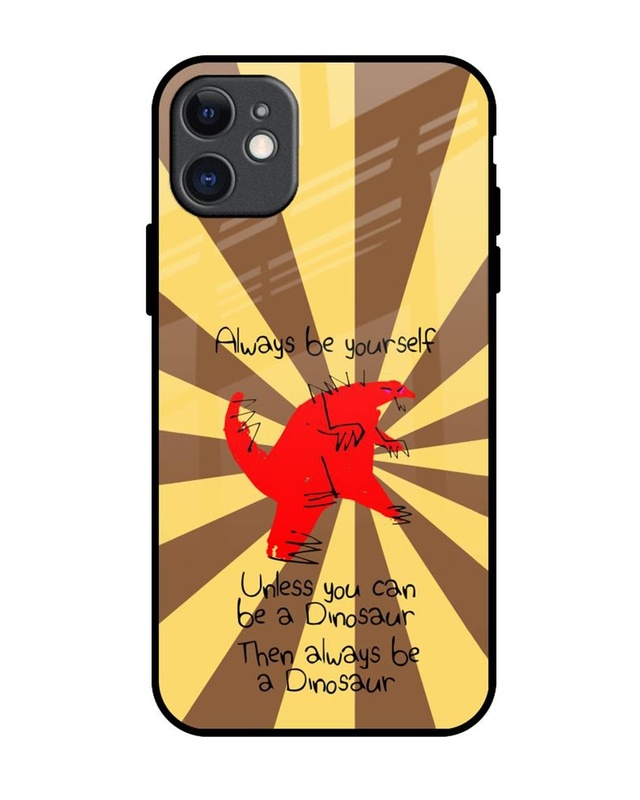 Shop Dino Premium Glass Cover for Apple iPhone 11-Front