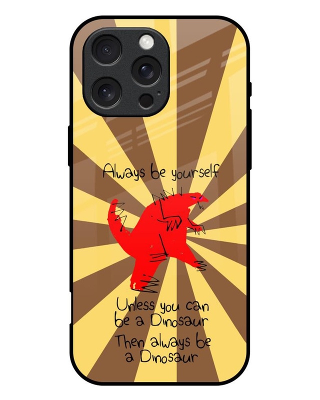 Dino Premium Glass Cover for Apple iPhone 16 Pro Max