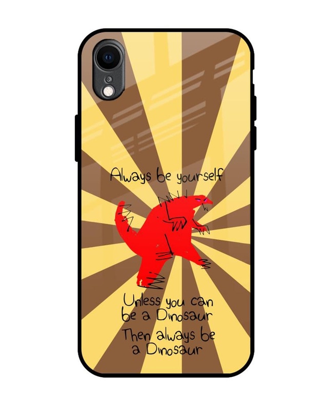 Dino Premium Glass Cover for Apple iPhone XR