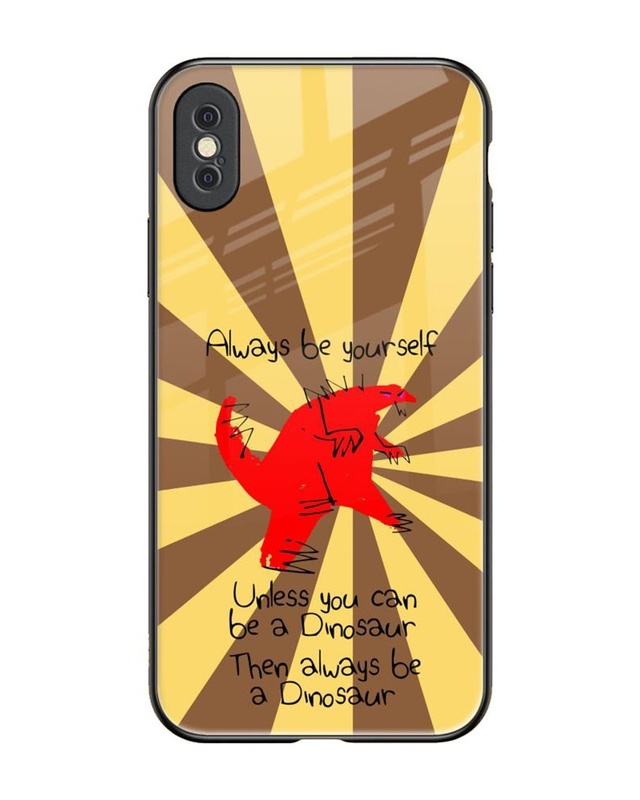 Dino Premium Glass Cover for Apple iPhone XS Max