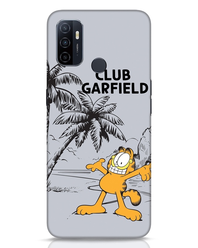 Shop Do Nothing Club Designer Hard Cover for Oppo A53-Front