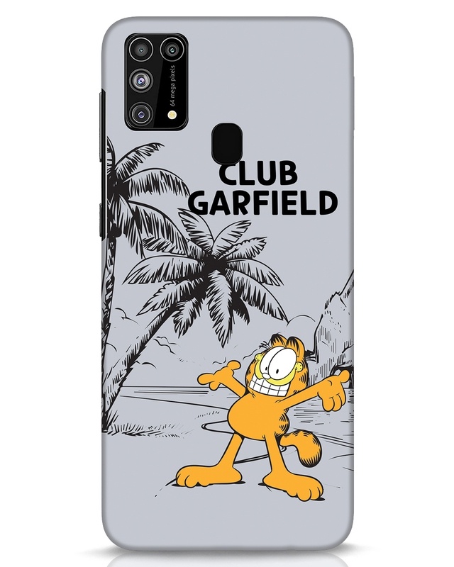 Shop Do Nothing Club Designer Hard Cover for Samsung Galaxy M31-Front