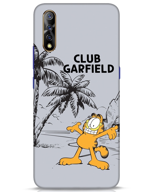 Shop Do Nothing Club Designer Hard Cover for Vivo S1-Front