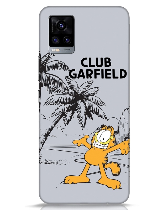 Shop Do Nothing Club Designer Hard Cover for Vivo V20-Front