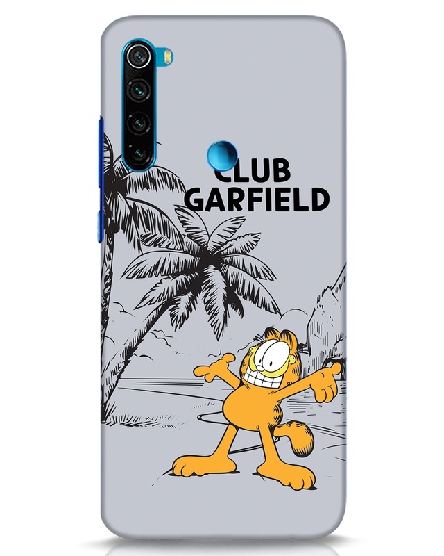Shop Do Nothing Club Designer Hard Cover for Xiaomi Redmi Note 8-Front