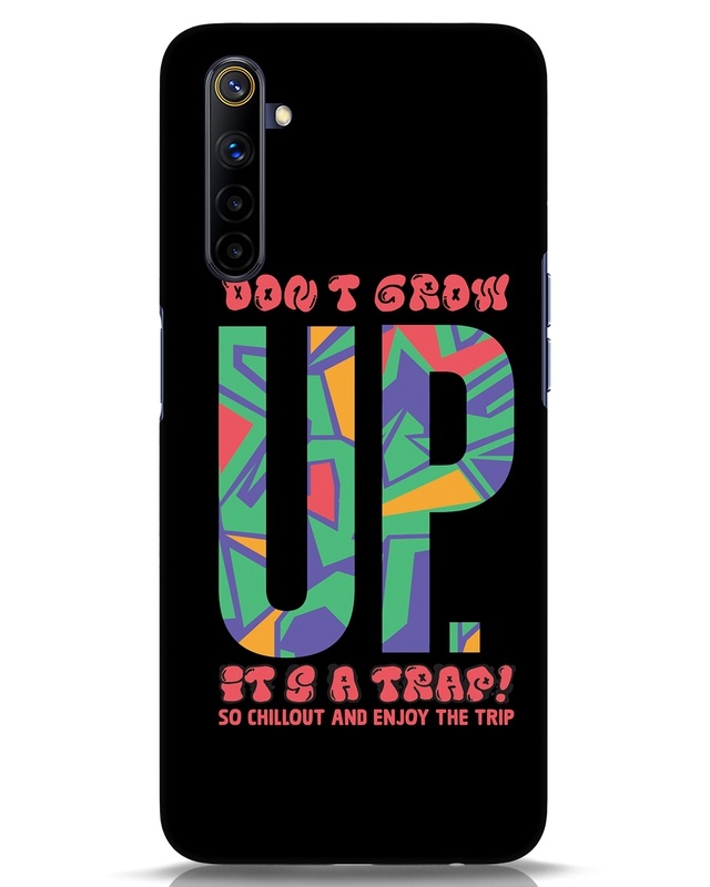 Shop Don't Grow Up Designer Hard Cover for Realme 6i-Front