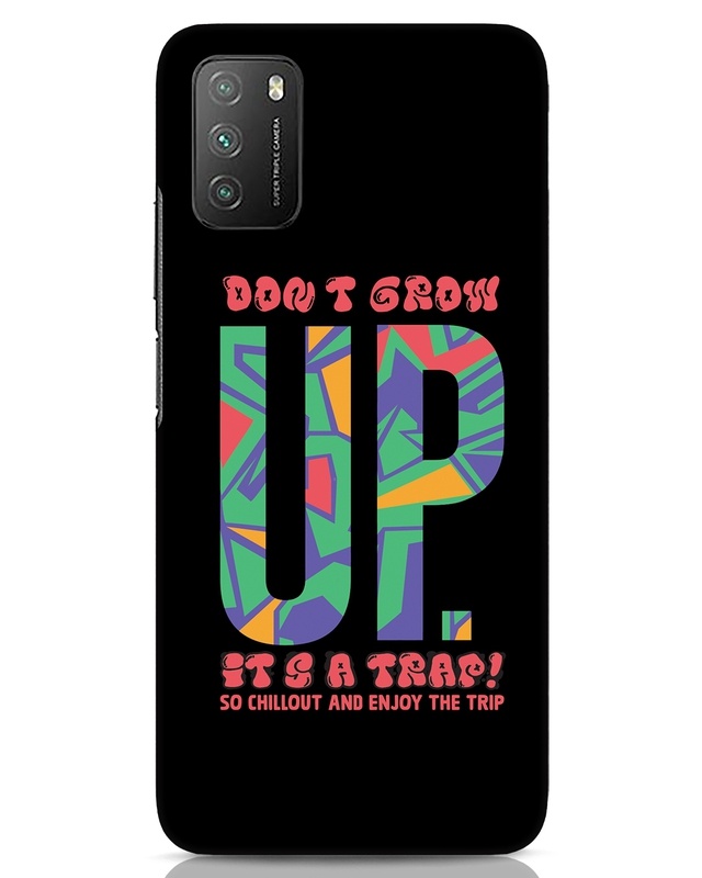 Shop Don't Grow Up Designer Hard Cover for Xiaomi Poco M3-Front